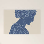 Ancient Godess #2 Welcome Mat Gallery Image 1