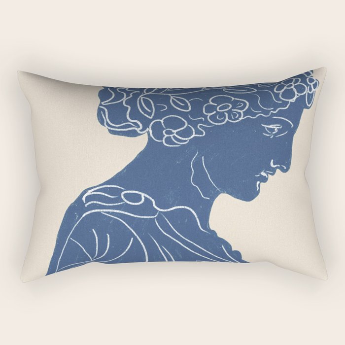 Ancient Godess #2 Rectangular Pillow Gallery Image 2