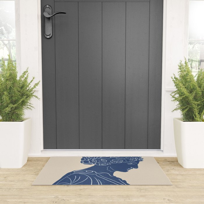 Ancient Godess #2 Welcome Mat Gallery Image 3