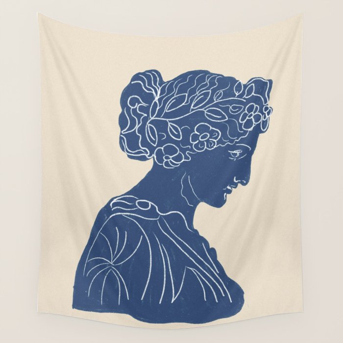 Ancient Godess #2 Wall Tapestry Gallery Image 4