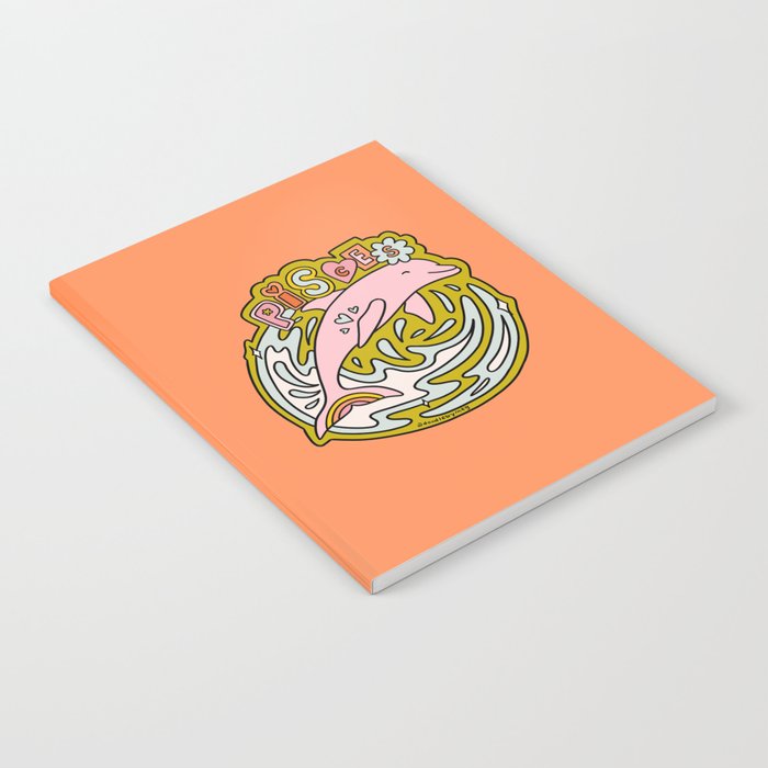 Pisces Dolphin Notebook Gallery Image 2