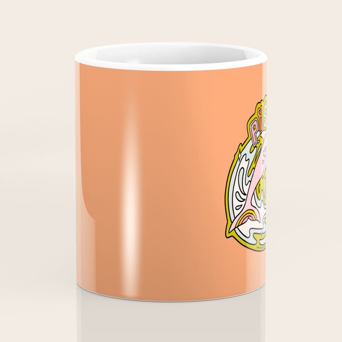 Pisces Dolphin Coffee Mug Gallery Image 4