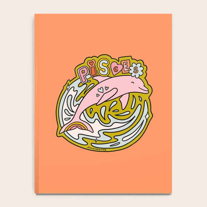 Pisces Dolphin Notebook Gallery Image 4