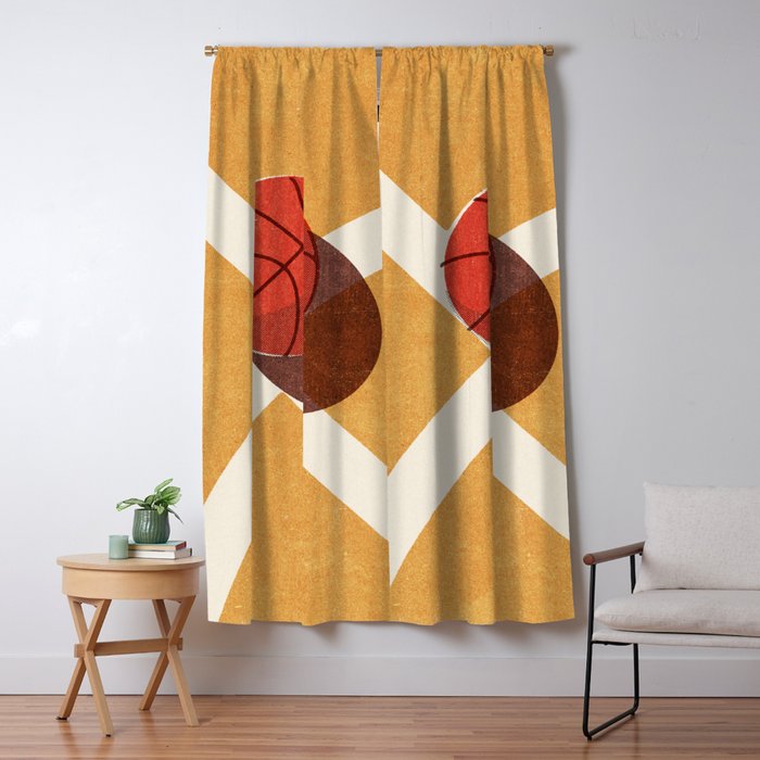 BALLS / Basketball (Indoor) Window Curtain Gallery Image 5