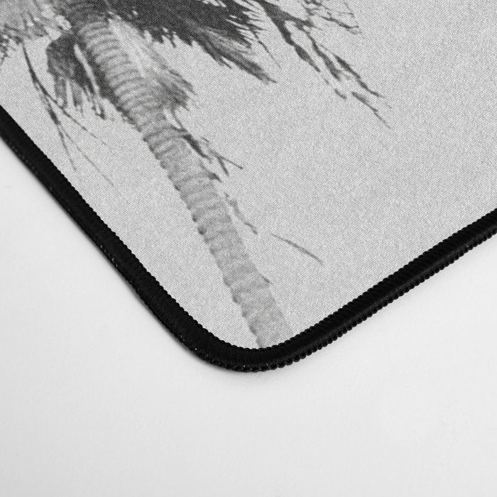 Black & White Palms Desk Mat Gallery Image 4