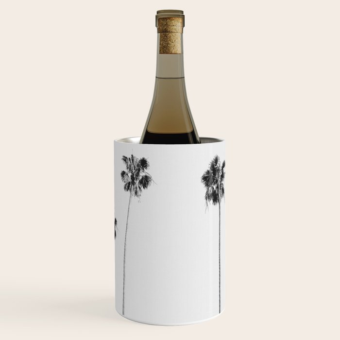 Black & White Palms Wine Chiller Gallery Image 1