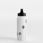 Black & White Palms Water Bottle Gallery Image 3