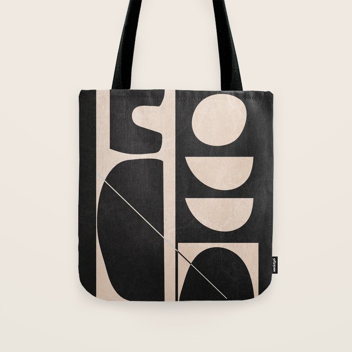 Modern Abstract Minimal Shapes 63 Tote Bag Gallery Image 1