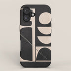 Modern Abstract Minimal Shapes 63 iPhone Case Gallery Image 1