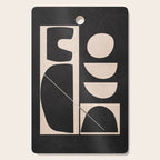 Modern Abstract Minimal Shapes 63 Cutting Board Gallery Image 1