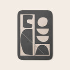 Modern Abstract Minimal Shapes 63 Bath Mat Gallery Image 1