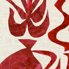 Crimson Dream In Cream Coffee Mug Gallery Image 2