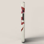 Crimson Dream In Cream iPhone Case Gallery Image 2