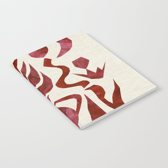 Crimson Dream In Cream Notebook Gallery Image 2