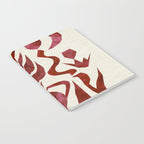 Crimson Dream In Cream Notebook Gallery Image 2