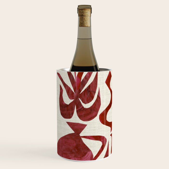 Crimson Dream In Cream Wine Chiller Gallery Image 1