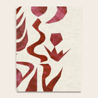 Crimson Dream In Cream Notebook Gallery Image 4