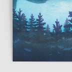 Lake beneath the towering hills Poster Gallery Image 3
