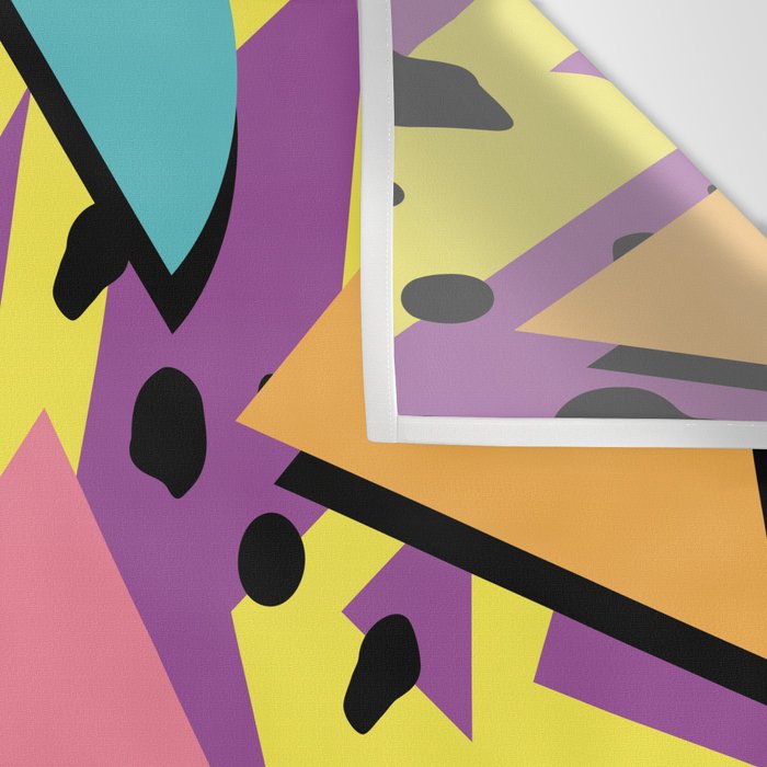 Memphis Pattern 21 - 80s / 90s Retro Wall Tapestry Gallery Image 3