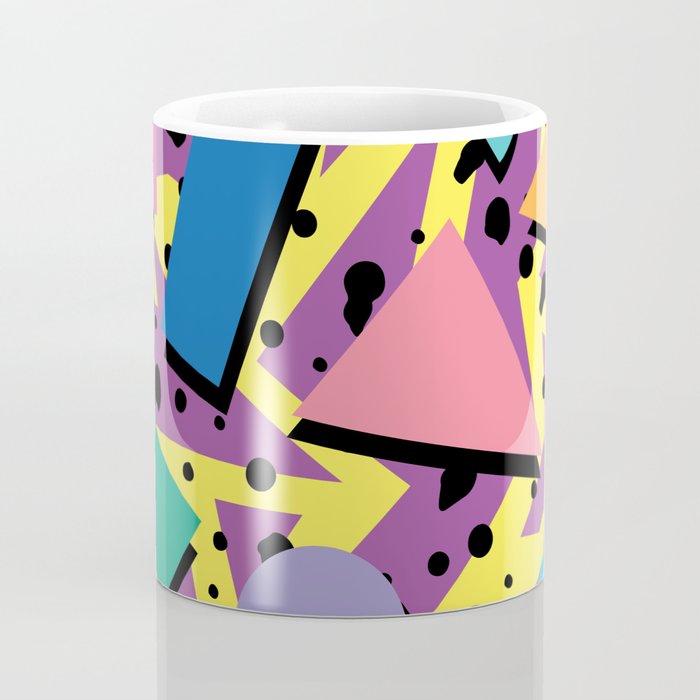 Memphis Pattern 21 - 80s / 90s Retro Coffee Mug Gallery Image 4