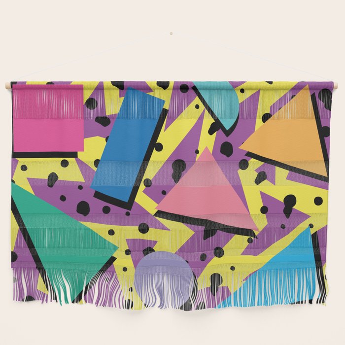 Memphis Pattern 21 - 80s / 90s Retro Wall Hanging Gallery Image 1
