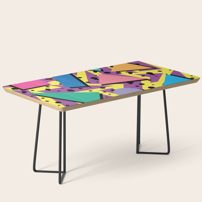 Memphis Pattern 21 - 80s / 90s Retro Coffee Table Gallery Image 1