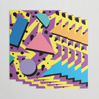 Memphis Pattern 21 - 80s / 90s Retro Wrapping Paper Gallery Image 3