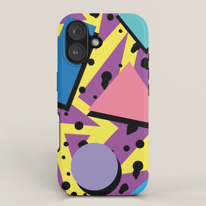 Memphis Pattern 21 - 80s / 90s Retro iPhone Case Gallery Image 1