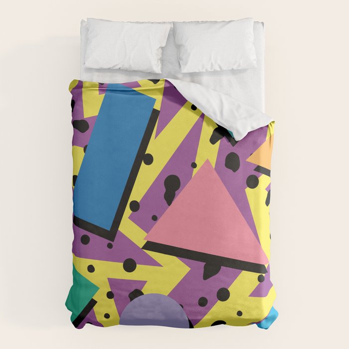 Memphis Pattern 21 - 80s / 90s Retro Duvet Cover Gallery Image 6