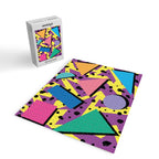 Memphis Pattern 21 - 80s / 90s Retro Jigsaw Puzzle Gallery Image 2