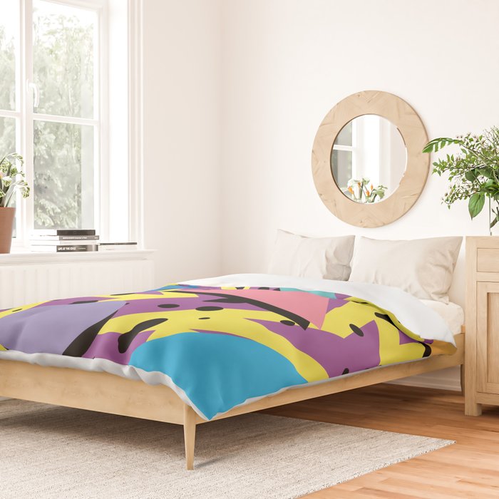 Memphis Pattern 21 - 80s / 90s Retro Duvet Cover Gallery Image 2