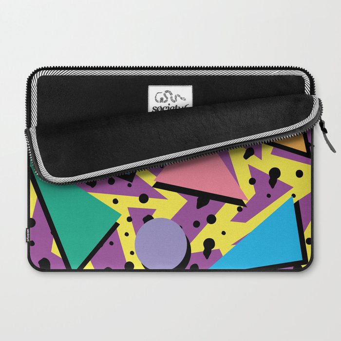 Memphis Pattern 21 - 80s / 90s Retro Laptop Sleeve Gallery Image 2