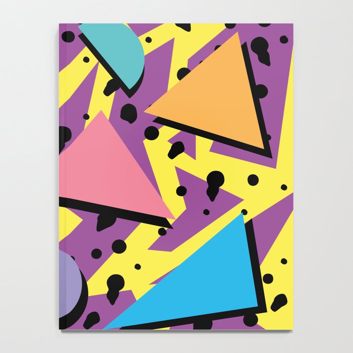 Memphis Pattern 21 - 80s / 90s Retro Notebook Gallery Image 4