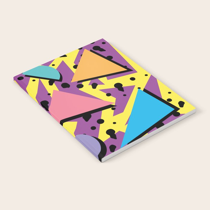Memphis Pattern 21 - 80s / 90s Retro Notebook Gallery Image 2