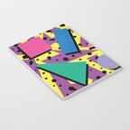 Memphis Pattern 21 - 80s / 90s Retro Notebook Gallery Image 3