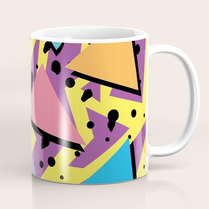 Memphis Pattern 21 - 80s / 90s Retro Coffee Mug Gallery Image 1