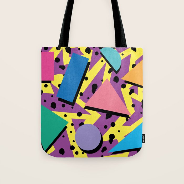 Memphis Pattern 21 - 80s / 90s Retro Tote Bag Gallery Image 1