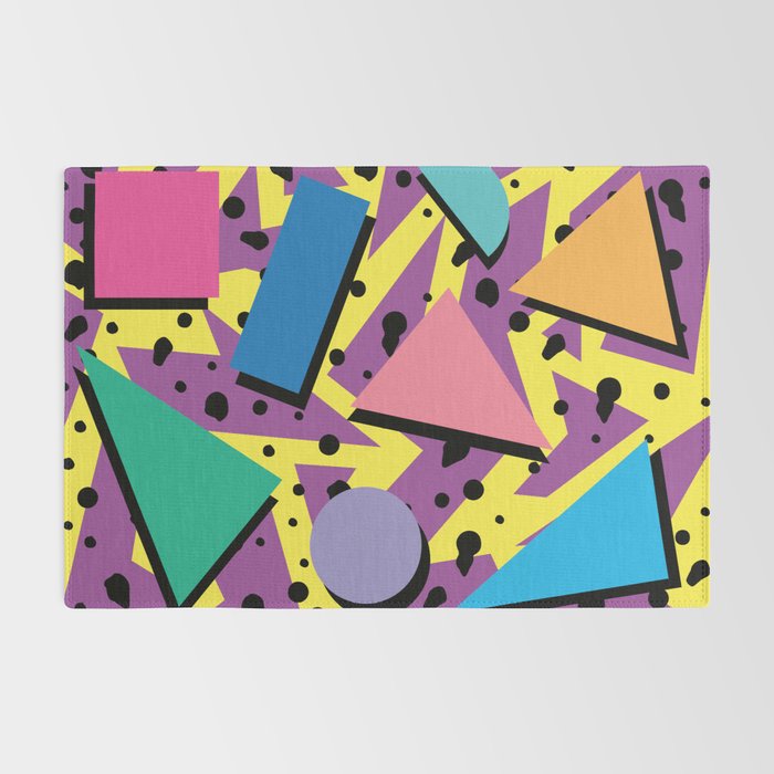 Memphis Pattern 21 - 80s / 90s Retro Rug Gallery Image 2
