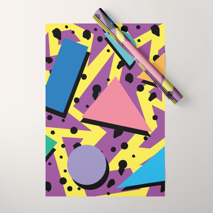 Memphis Pattern 21 - 80s / 90s Retro Wrapping Paper Gallery Image 1