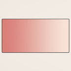 Ombre Pink Coral Desk Mat Gallery Image 3