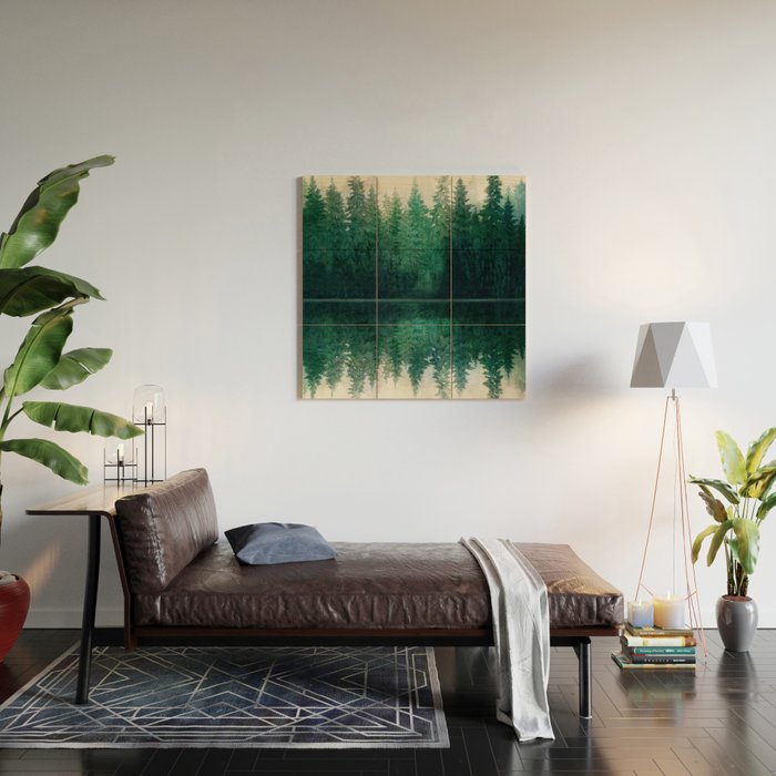 Reflection Wood Wall Art Gallery Image 2