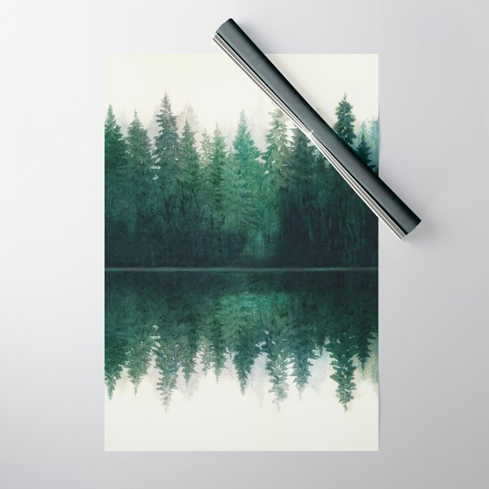 Reflection Wrapping Paper Gallery Image 1