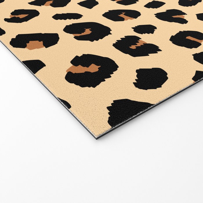 Leopard Print Welcome Mat Gallery Image 2