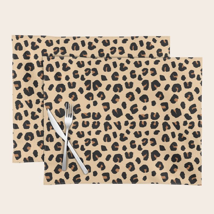 Leopard Print Placemat Gallery Image 1