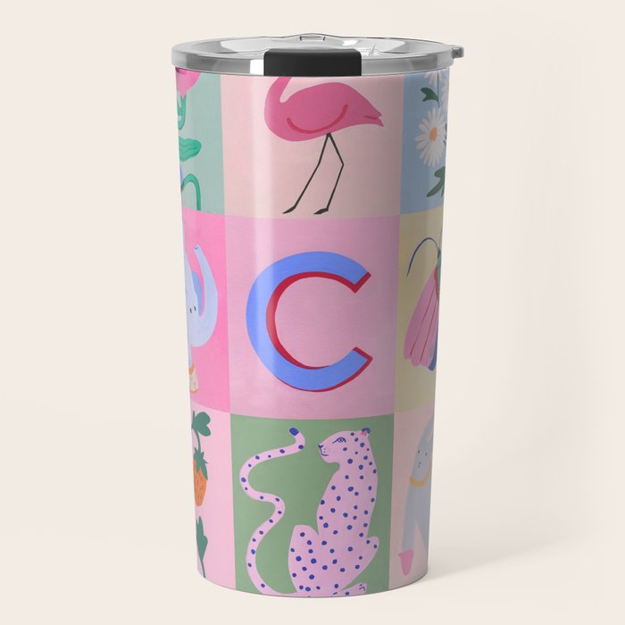 Claire Collage Travel Mug Gallery Image 1