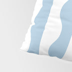 Classic Wavy Stripe Pattern 855 Light Blue Pillow Sham Gallery Image 4
