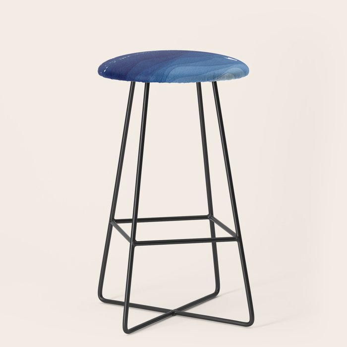 Garland of Stars IV, night sky Stool Gallery Image 1
