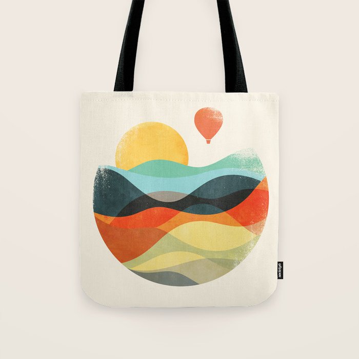 Let the world be your guide Tote Bag Gallery Image 1