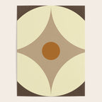 Retro Geometric Circle Pattern Poster Gallery Image 4