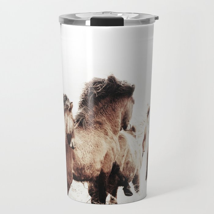 WILD AND FREE 2 - HORSES OF ICELAND Travel Mug Gallery Image 1